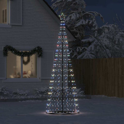 Weihnachtsbaum Kegelform 550 LEDs Mehrfarbig 304 cm