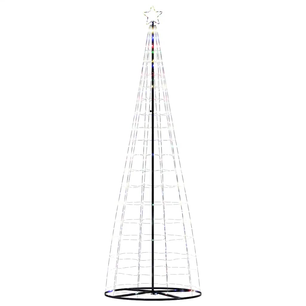 Weihnachtsbaum Kegelform 550 LEDs Mehrfarbig 304 cm