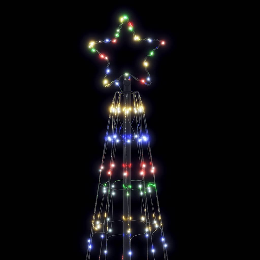 Weihnachtsbaum Kegelform 550 LEDs Mehrfarbig 304 cm