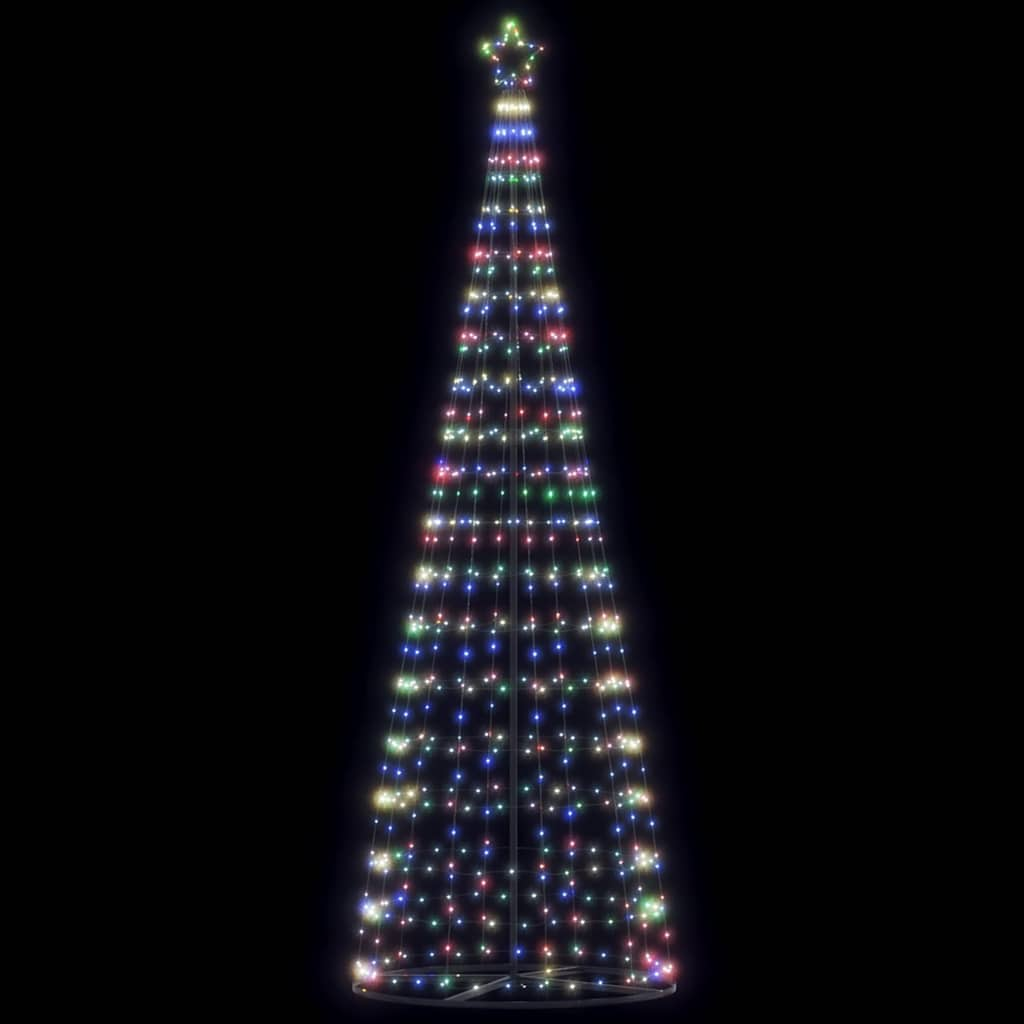 Weihnachtsbaum Kegelform 550 LEDs Mehrfarbig 304 cm