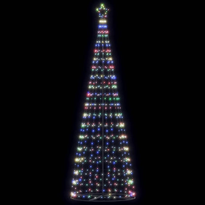 Weihnachtsbaum Kegelform 550 LEDs Mehrfarbig 304 cm