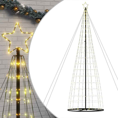 Weihnachtsbaum Kegelform 1534 LEDs Warmweiß 503 cm