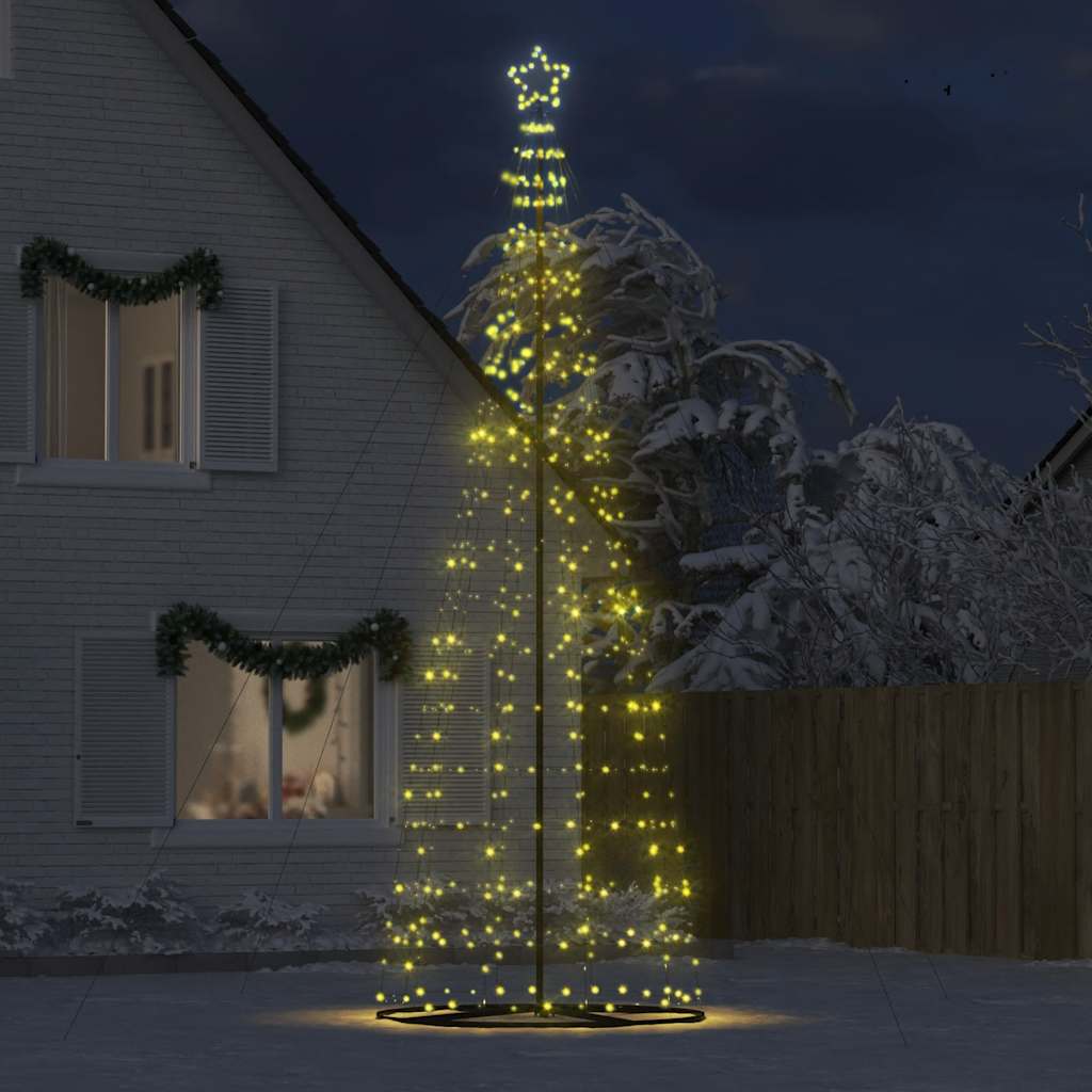 Weihnachtsbaum Kegelform 1534 LEDs Warmweiß 503 cm