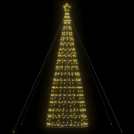 Weihnachtsbaum Kegelform 1534 LEDs Warmweiß 503 cm