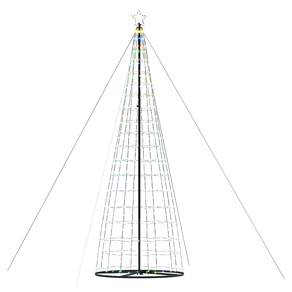 Weihnachtsbaum Kegelform 1534 LEDs Mehrfarbig 503 cm