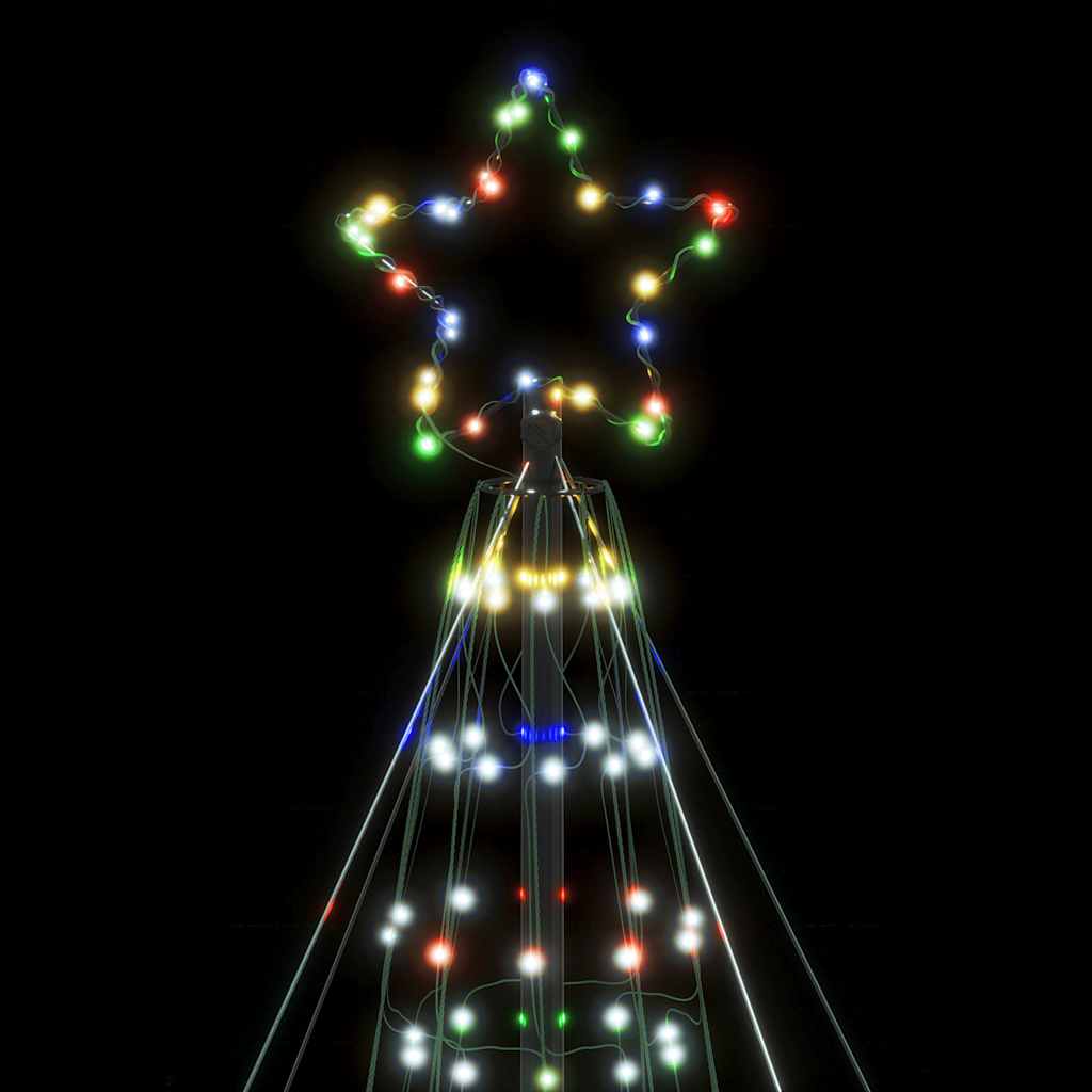 Weihnachtsbaum Kegelform 1534 LEDs Mehrfarbig 503 cm