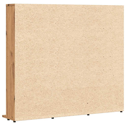 CD-Regal Artisan-Eiche 100x23x89,5 cm Holzwerkstoff