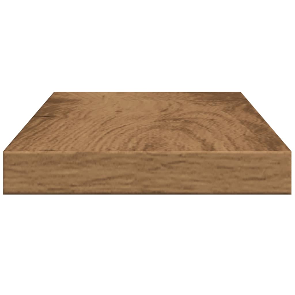 Wandregale 4 Stk. Artisan-Eiche 40x10x1,5 cm Holzwerkstoff