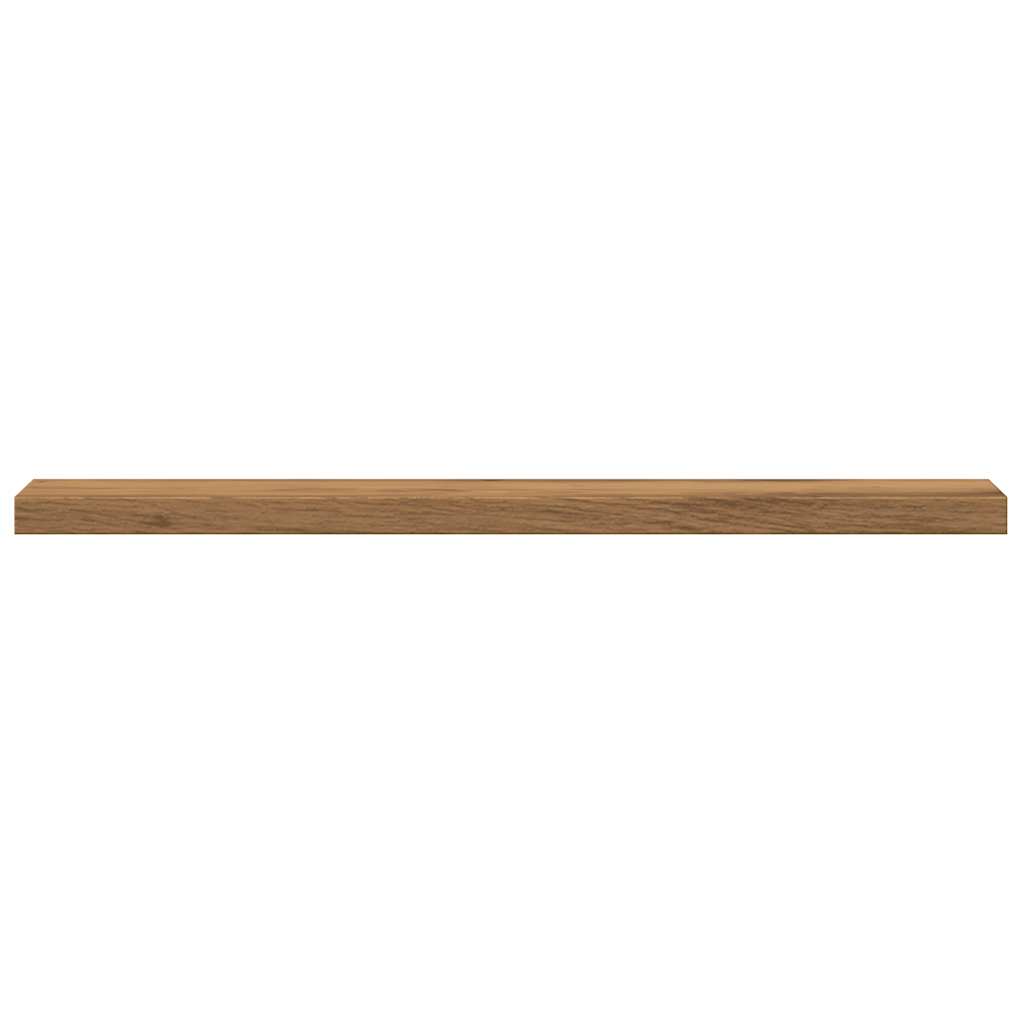 Wandregale 4 Stk. Artisan-Eiche 40x20x1,5 cm Holzwerkstoff