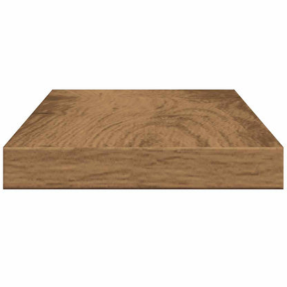 Wandregale 4 Stk. Artisan-Eiche 40x20x1,5 cm Holzwerkstoff