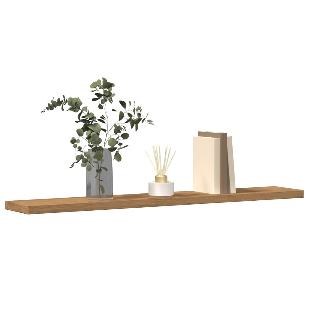 Wandregale 4 Stk. Artisan-Eiche 60x20x1,5 cm Holzwerkstoff