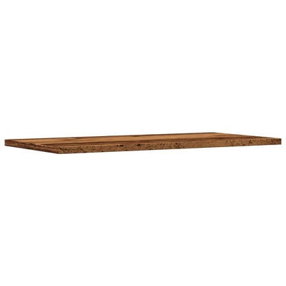 Wandregale 4 Stk. Altholz-Optik 60x30x1,5 cm Holzwerkstoff