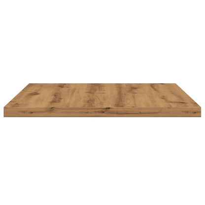 Wandregale 4 Stk. Artisan-Eiche 60x30x1,5 cm Holzwerkstoff