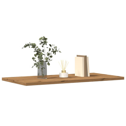 Wandregale 4 Stk. Artisan-Eiche 60x30x1,5 cm Holzwerkstoff