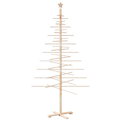 Weihnachtsbaum Holz zum Schmücken 210 cm Massivholz Kiefer