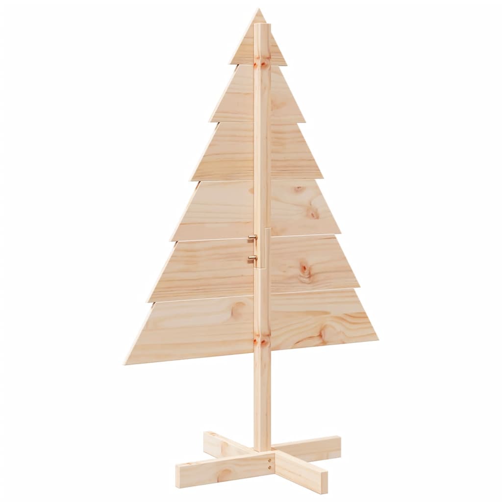 Weihnachtsbaum zum Schmücken 110 cm Massivholz