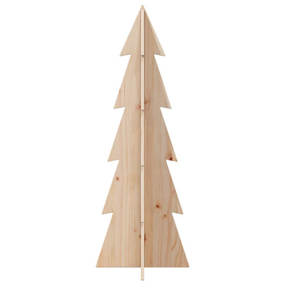 Weihnachtsbaum zum Schmücken 112 cm Massivholz Kiefer