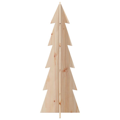 Weihnachtsbaum zum Schmücken 112 cm Massivholz Kiefer