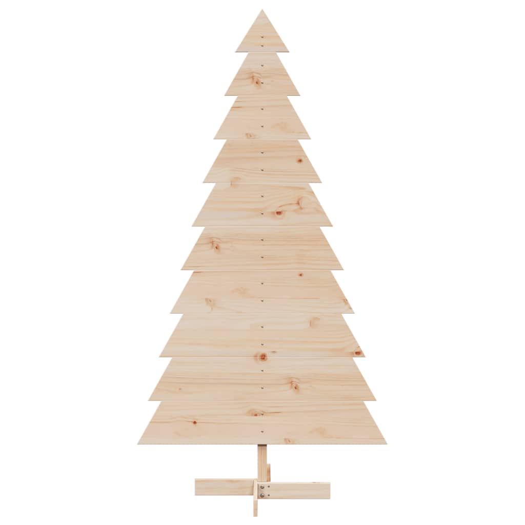 Weihnachtsbaum Holz zum Schmücken 180 cm Massivholz Kiefer