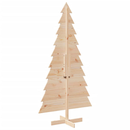 Weihnachtsbaum Holz zum Schmücken 180 cm Massivholz Kiefer