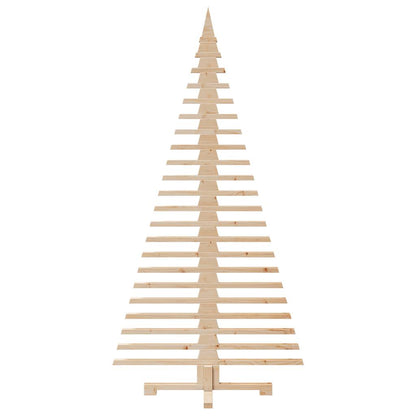 Weihnachtsbaum Holz zum Schmücken 180 cm Massivholz Kiefer