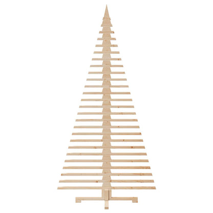 Weihnachtsbaum Holz zum Schmücken 210 cm Massivholz Kiefer