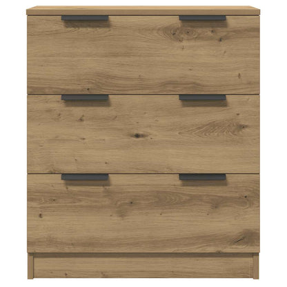 Sideboards 3 Stk. Artisan-Eiche 60x30x70 cm Holzwerkstoff